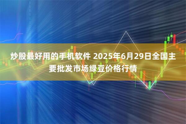 炒股最好用的手机软件 2025年6月29日全国主要批发市场绿豆价格行情